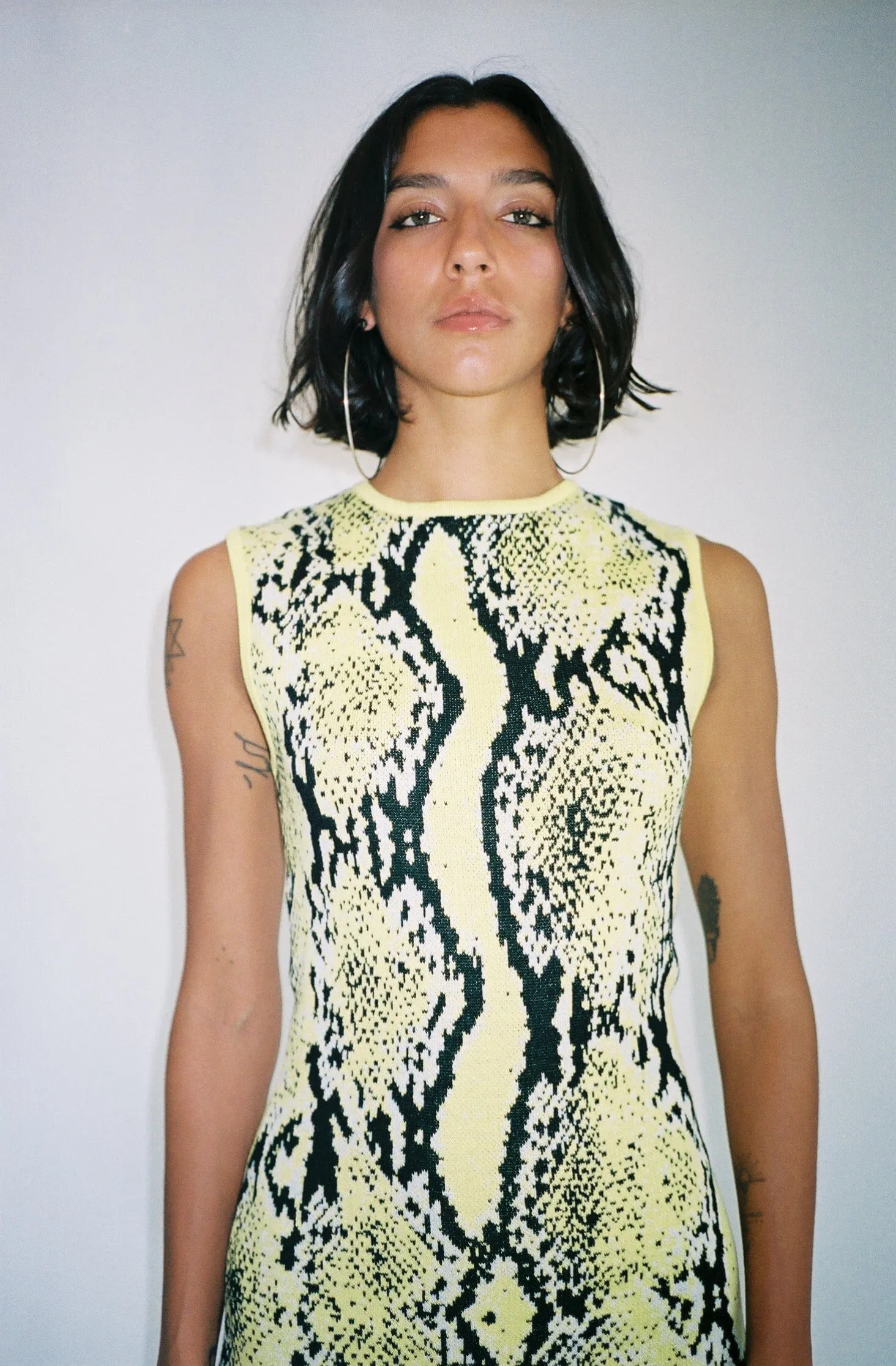 Snake Mini Dress