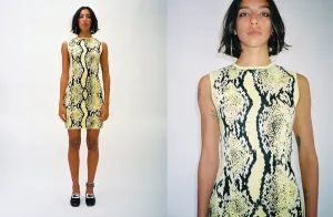 Snake Mini Dress
