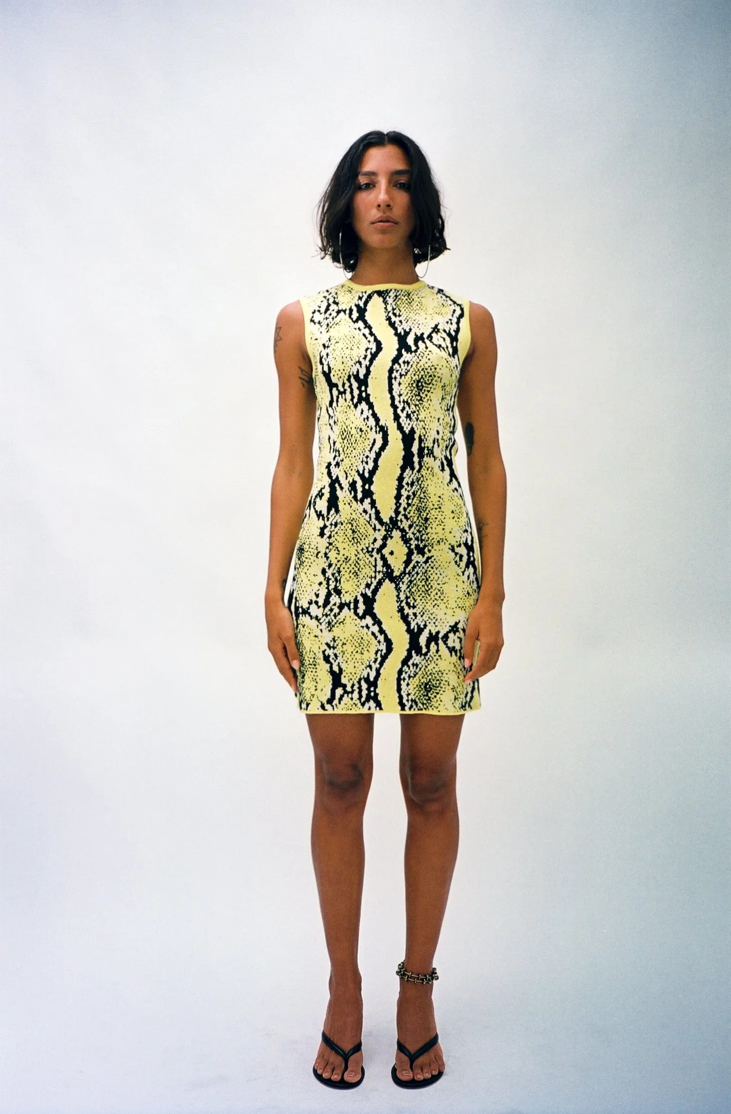 Snake Mini Dress