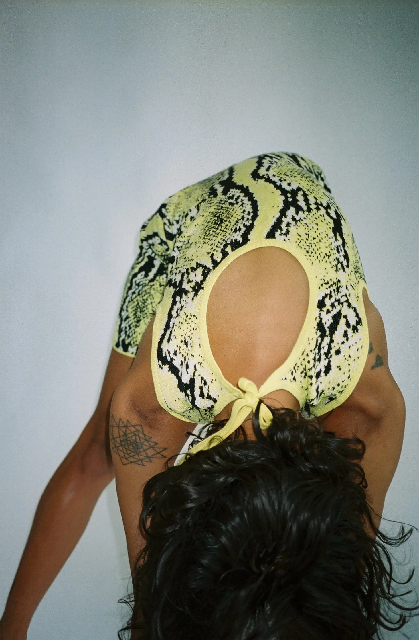 Snake Mini Dress