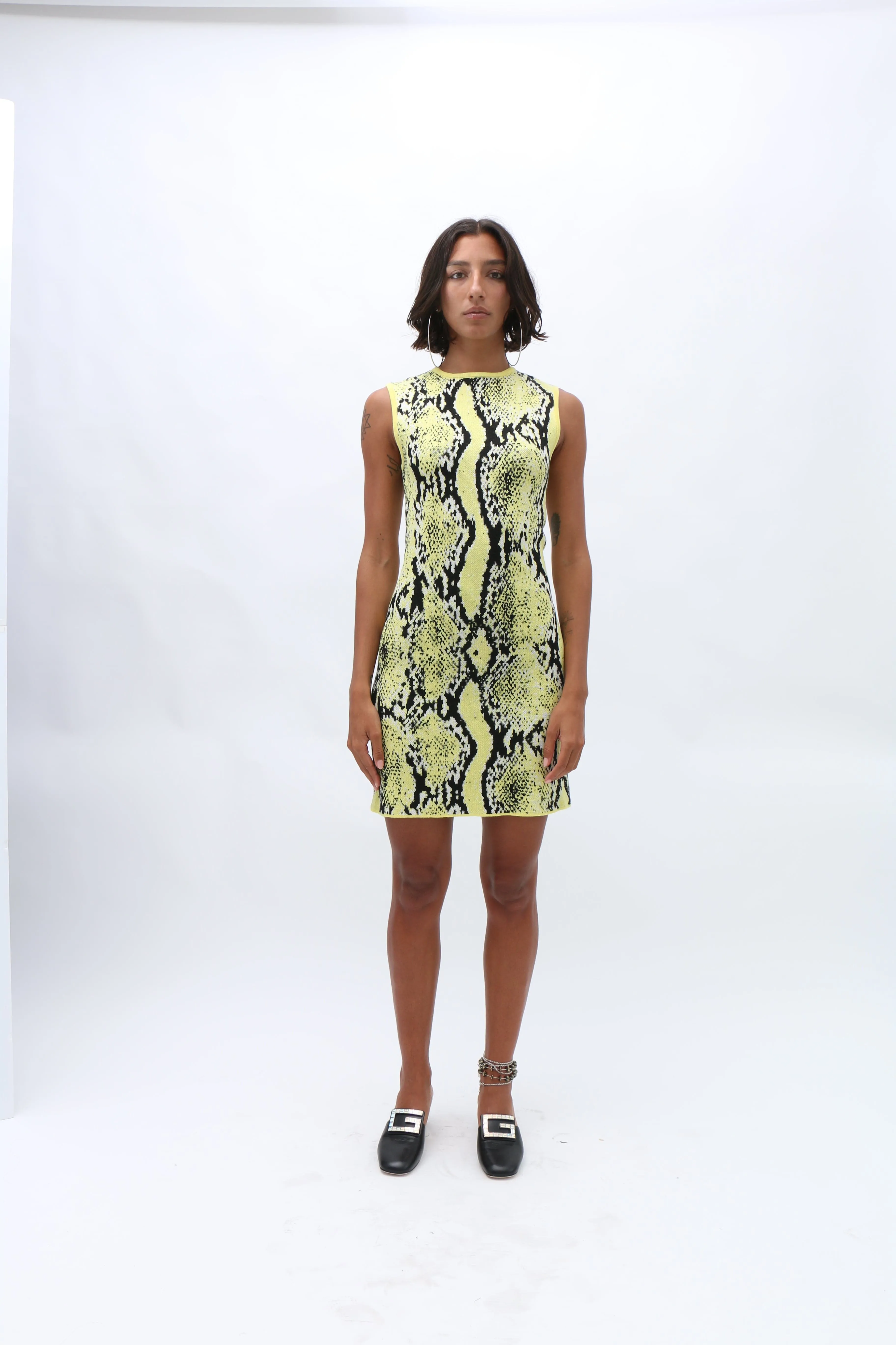 Snake Mini Dress