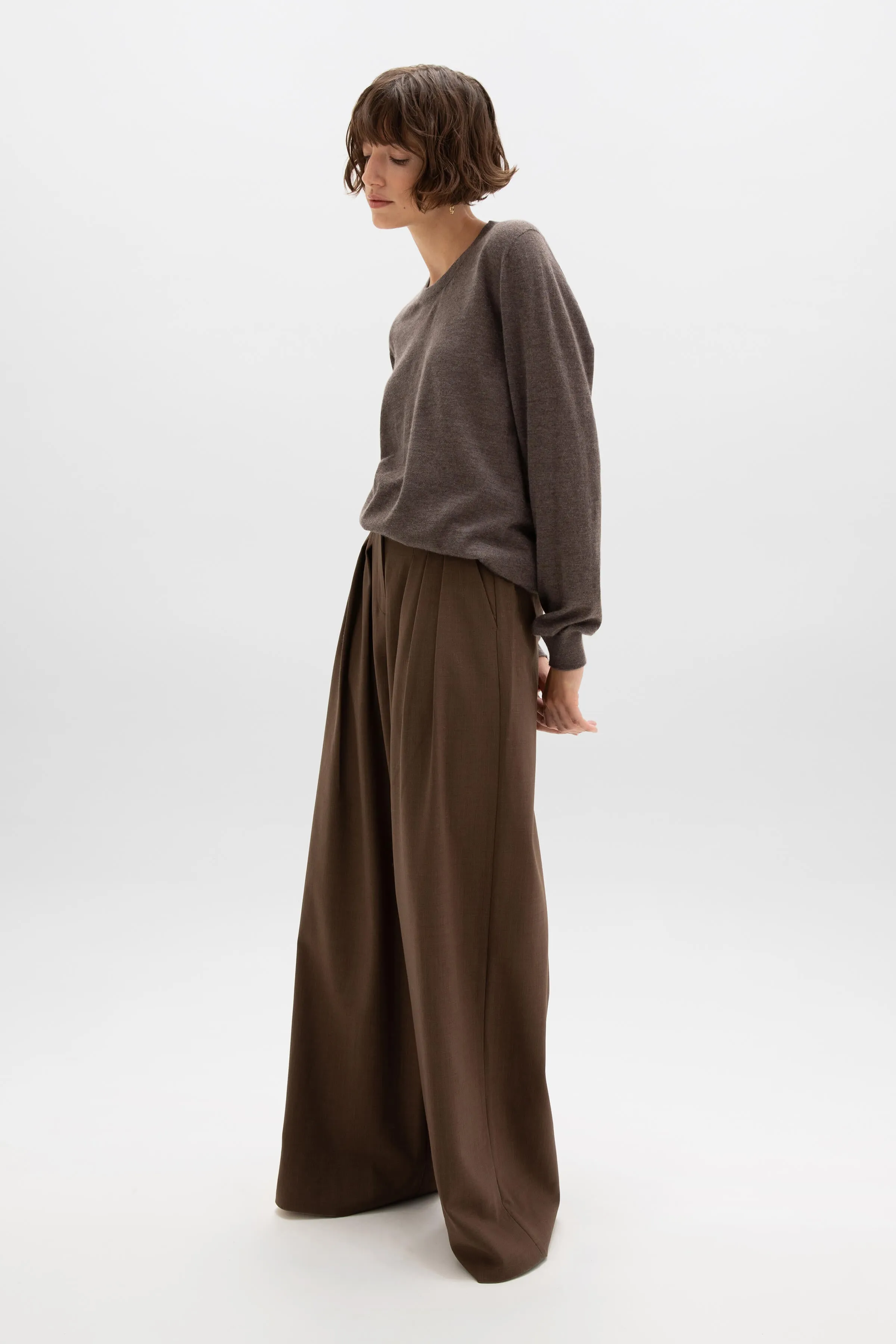 Superfine Cashmere Round Neck