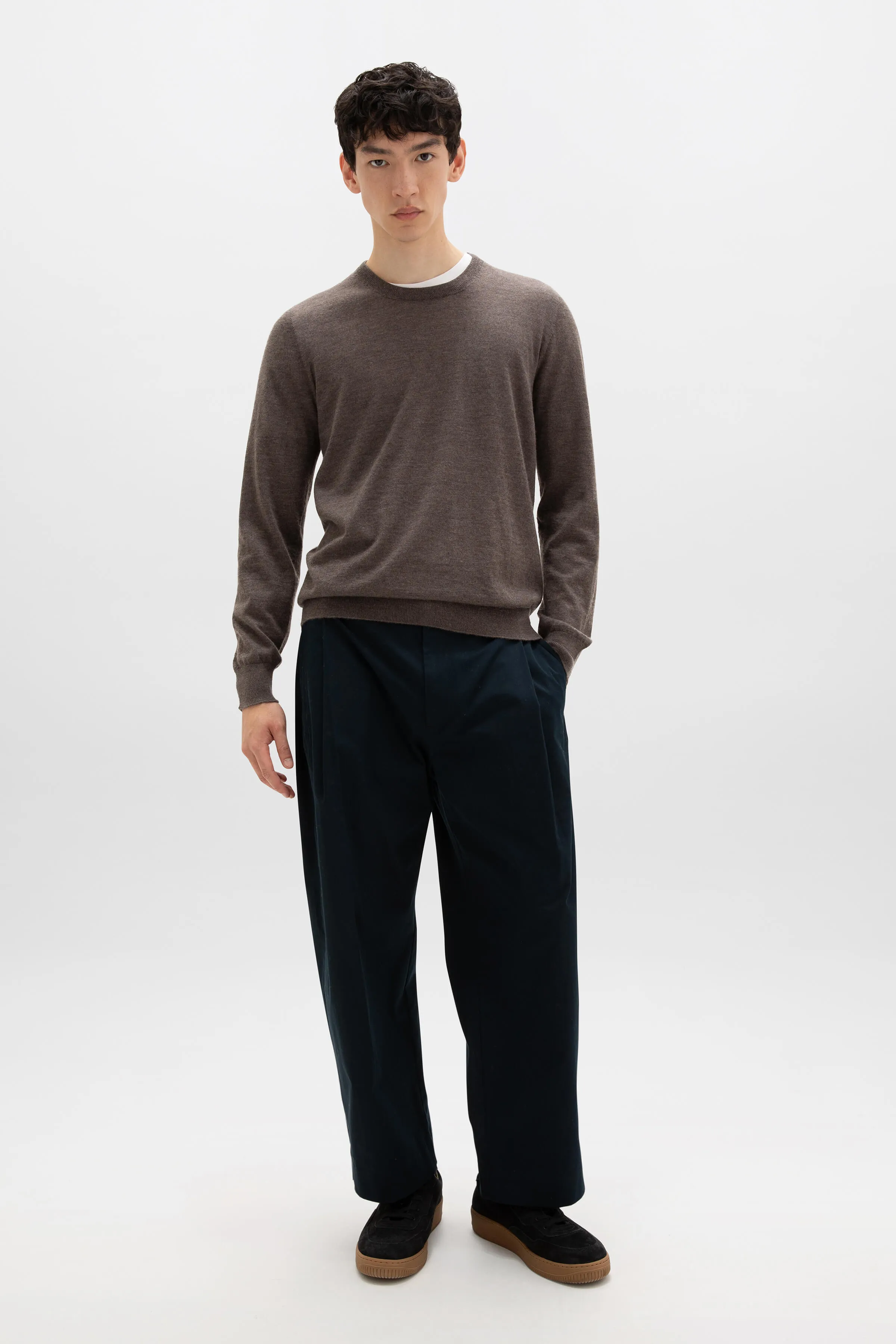 Superfine Cashmere Round Neck