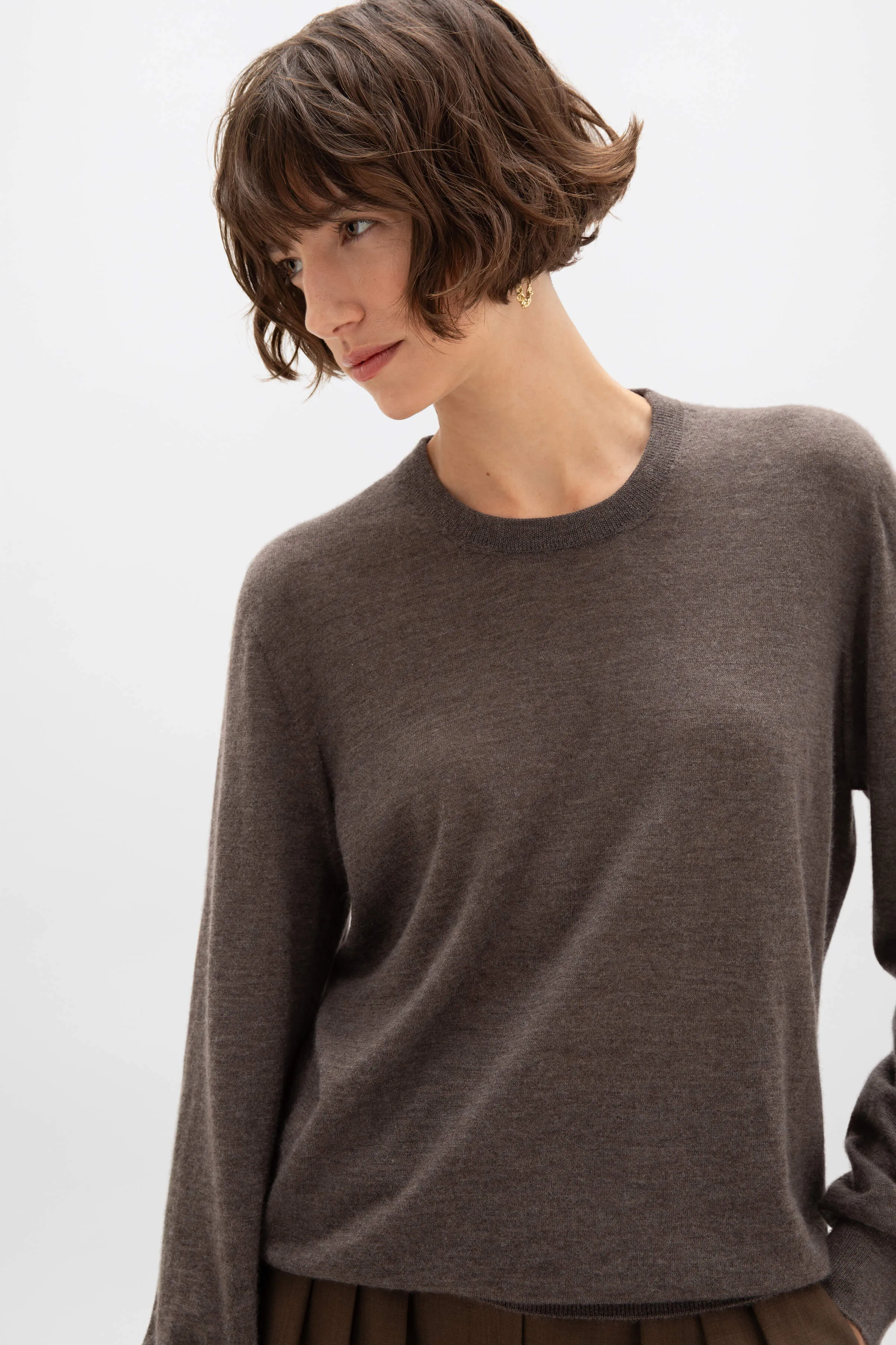 Superfine Cashmere Round Neck