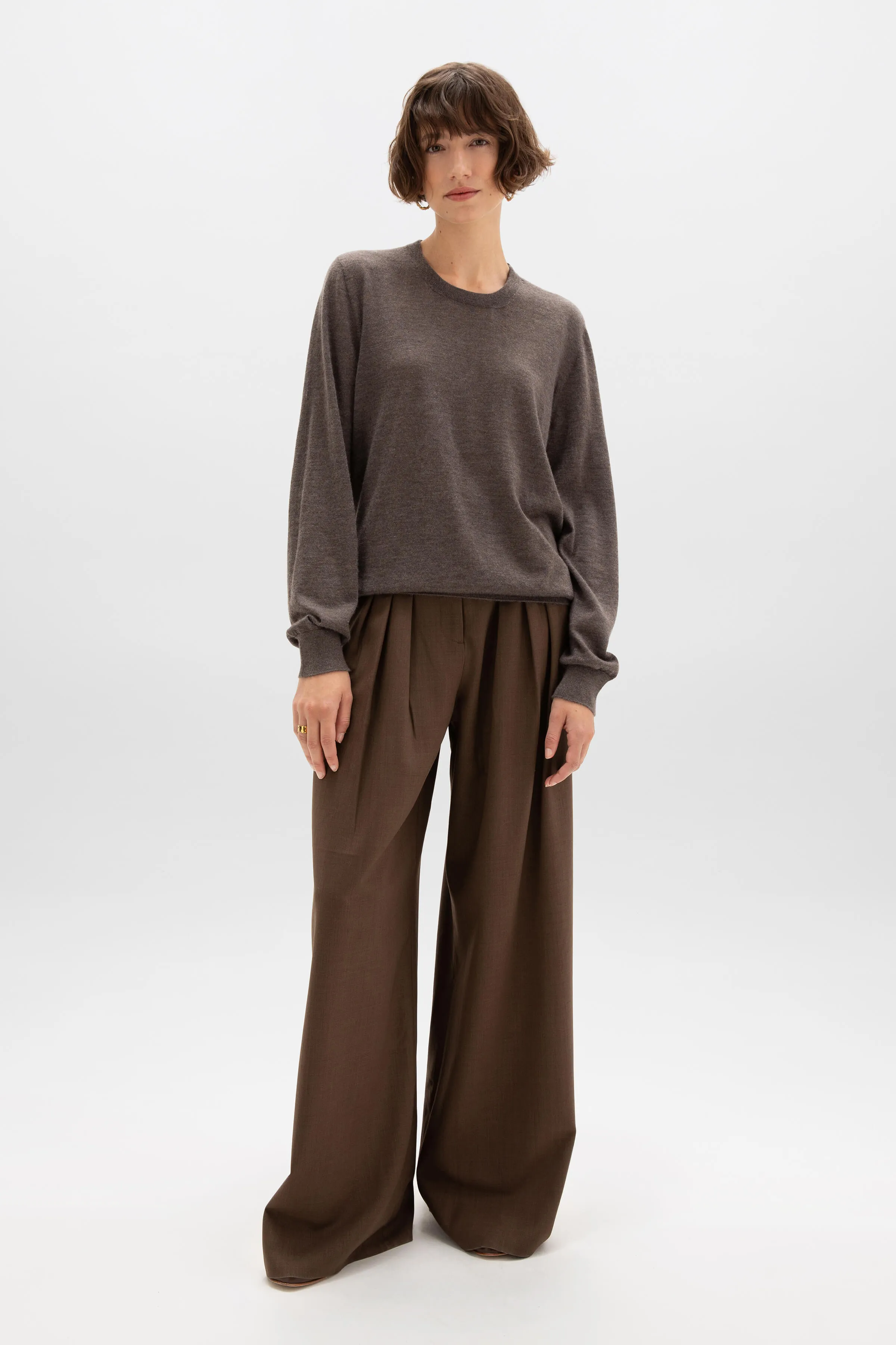 Superfine Cashmere Round Neck