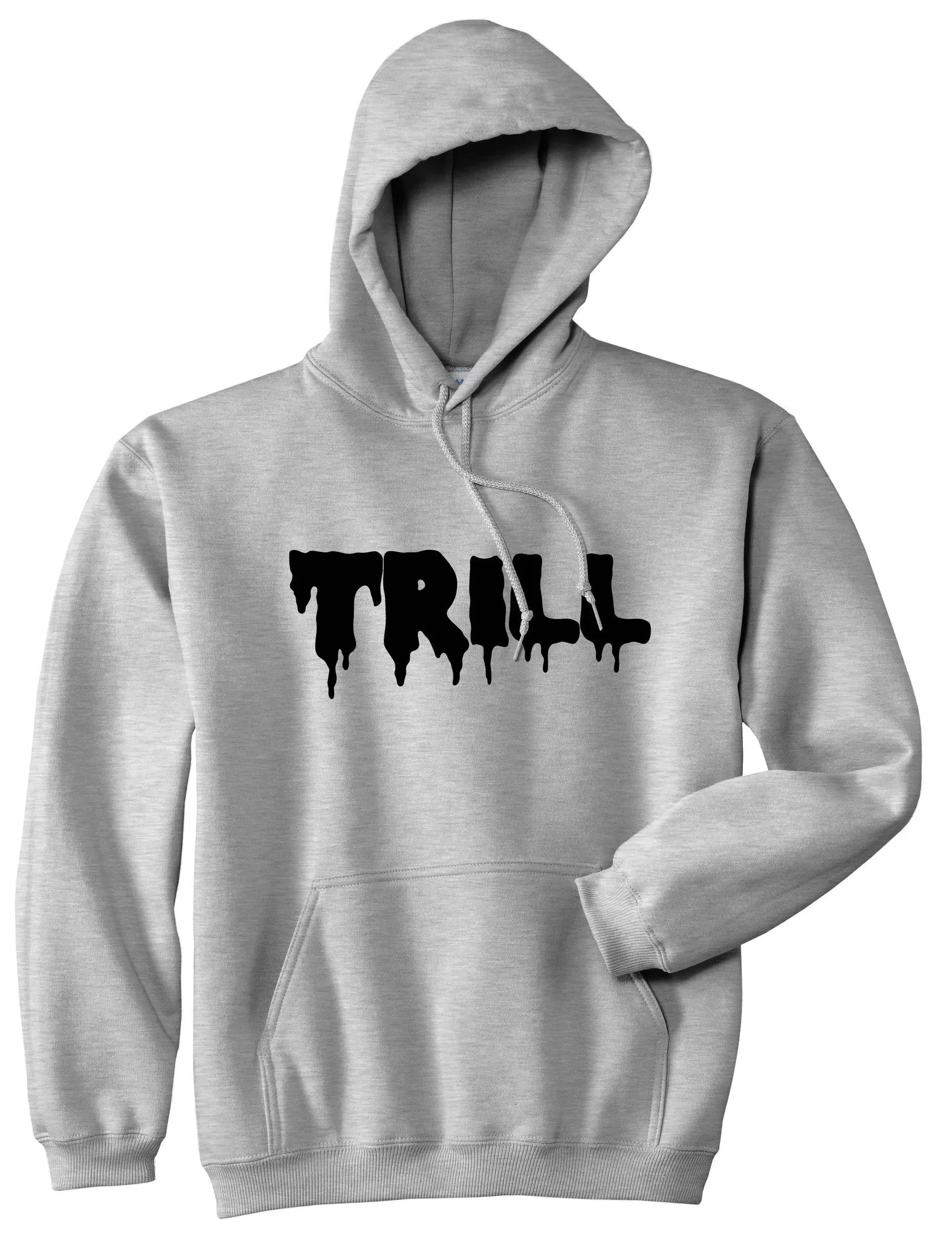 Trill Blood Drip Font Boys Kids Pullover Hoodie Hoody