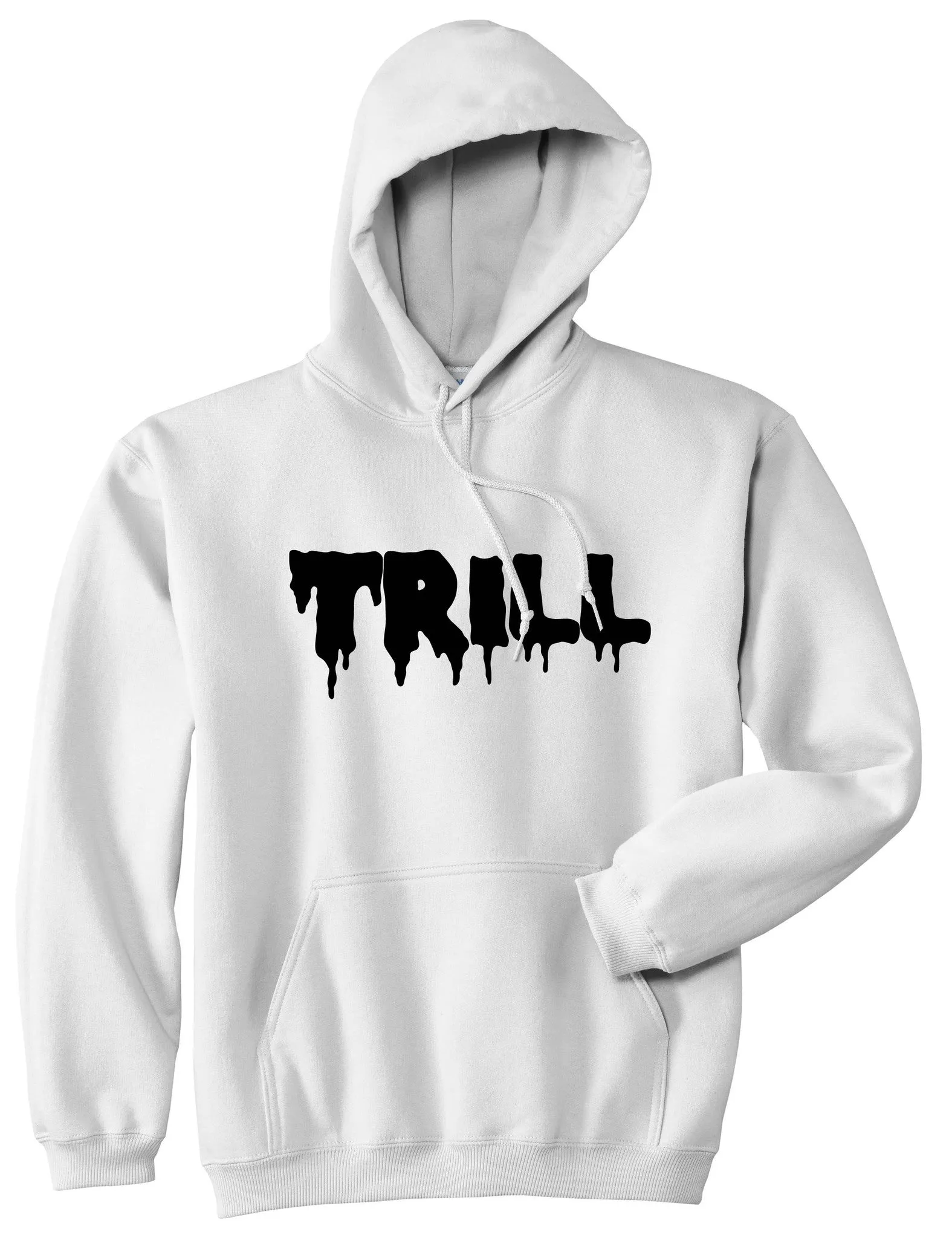 Trill Blood Drip Font Boys Kids Pullover Hoodie Hoody