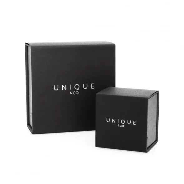 Unique & Co Black Leather Bracelet A41BL