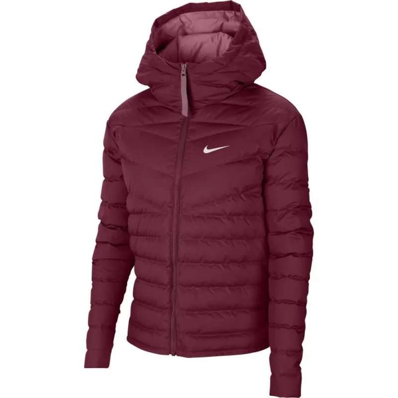 Veste Windrunner Femme Nike - Betterave foncé/Baie du désert/Blanc