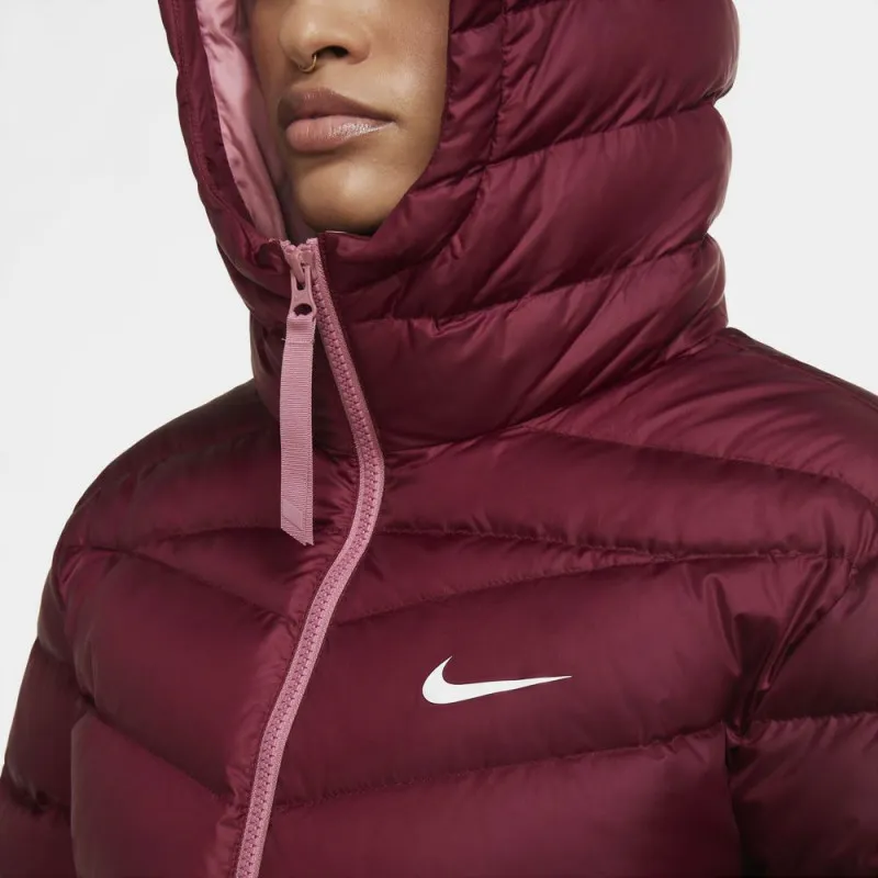 Veste Windrunner Femme Nike - Betterave foncé/Baie du désert/Blanc