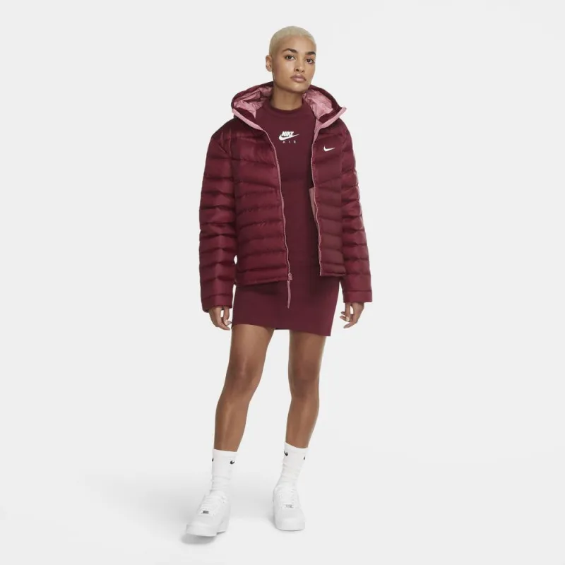 Veste Windrunner Femme Nike - Betterave foncé/Baie du désert/Blanc