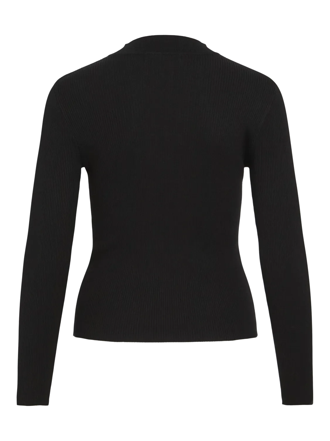 VINELLY Knit Top - Black