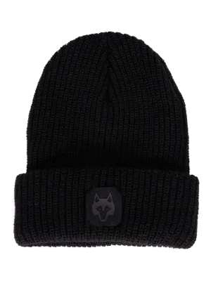 Wolf Patch Beanie