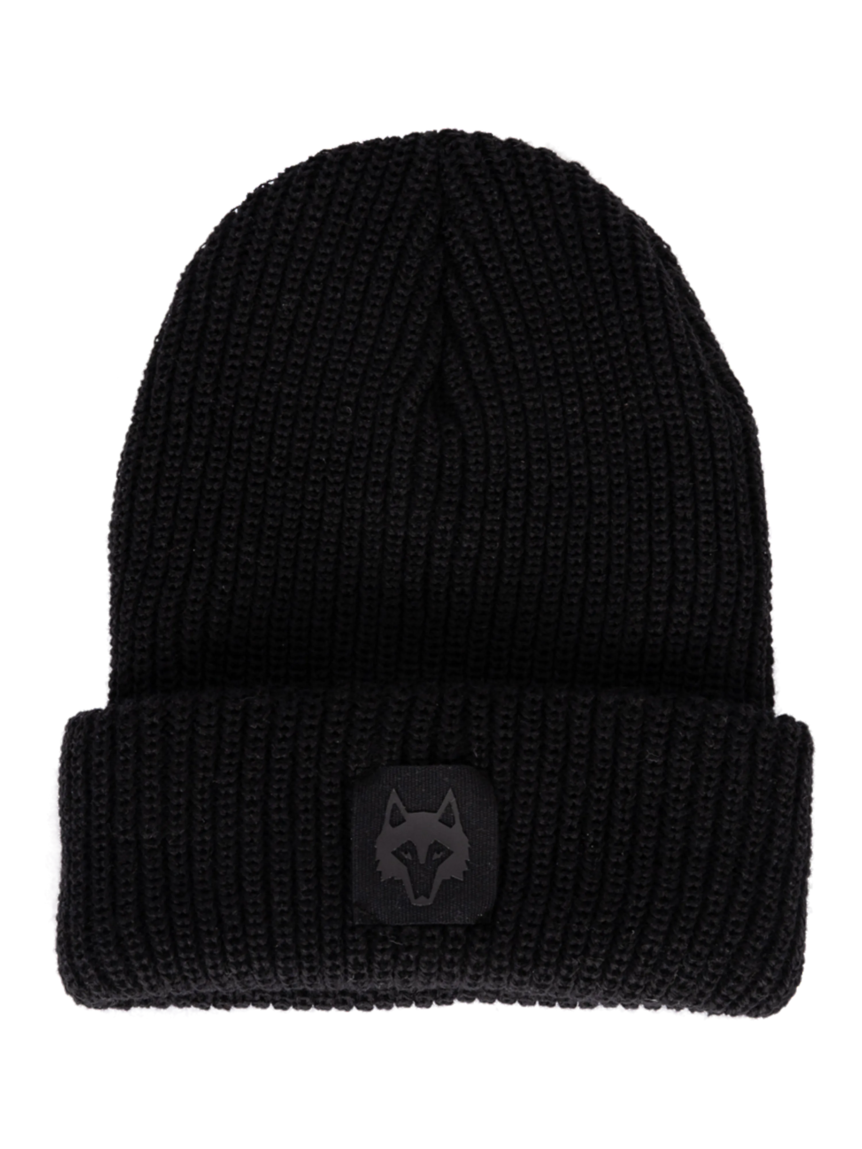 Wolf Patch Beanie