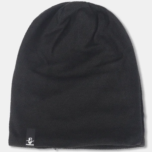 Women Jersey Oversized Slouch Beanie Hats B305