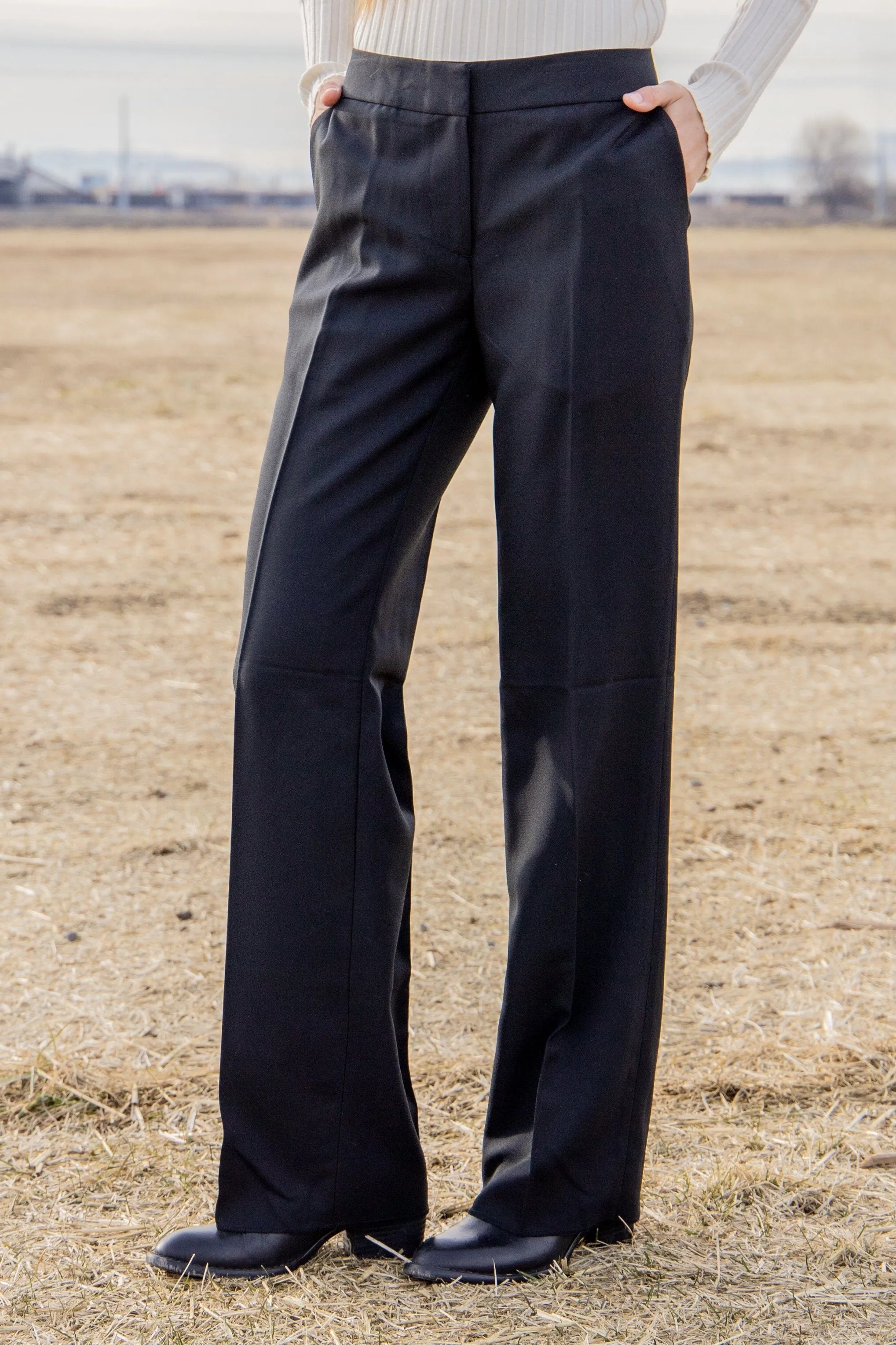 Women's Dress Pants Black